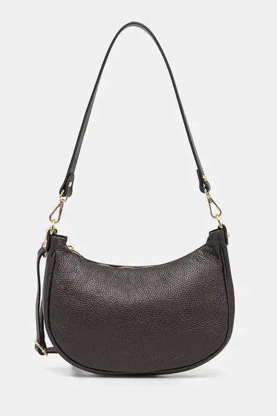 Kožená kabelka Answear.LAB hnědá barva