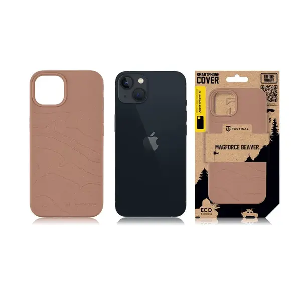 Zadní kryt Tactical MagForce Beaver pro Apple iPhone 13, mocha mousse