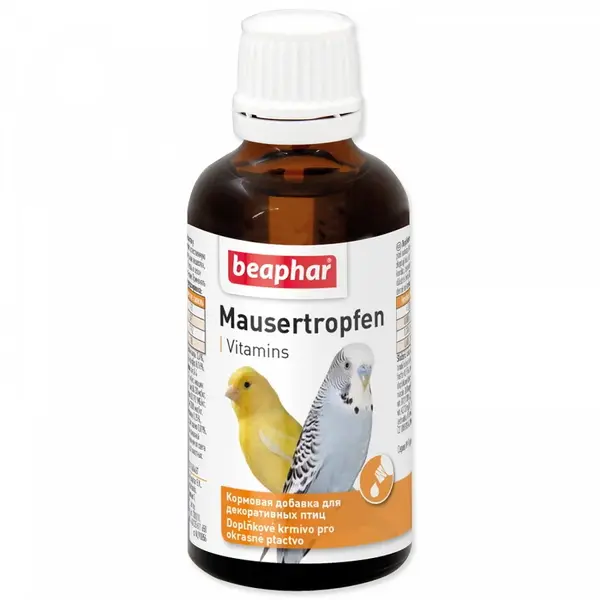 BEAPHAR Mausertropfen Vitamínové kvapky 50 ml