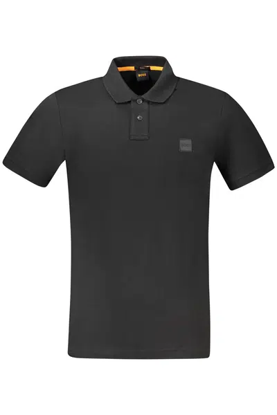 HUGO BOSS POLO SHORT SLEEVE MEN BLACK