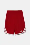 Dětské kraťasy adidas Originals červená barva, s aplikací, nastavitelný pas, JM5132