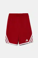 Dětské kraťasy adidas Originals červená barva, s aplikací, nastavitelný pas, JM5132