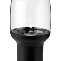 Dekorace Stelton Hoop Hurricane 11 cm černá barva