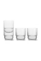 Sada skleniček Sagaform Blanka 400 ml 4-pack průhledná barva