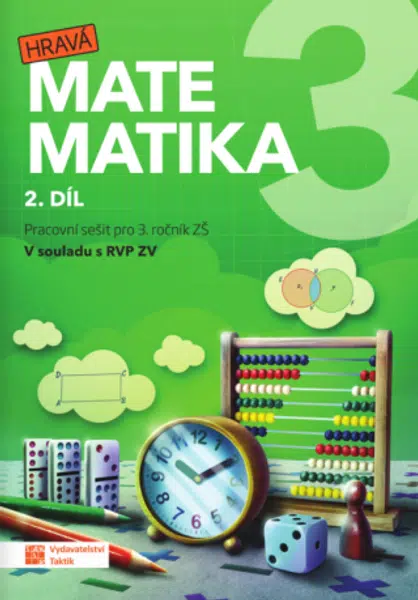 Hravá matematika 3 – přepracované vydání – pracovní sešit – 2. díl
