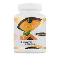 GOLDEN NATURE Kurkumin 95% + Piperin 100 kapslí