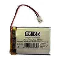 Baterie nabíjecí LiPo 3,7V/300mAh 303040 HADEX