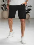 Černé pánské kraťasy Dstreet