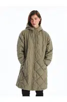 LC Waikiki Hooded Quilted Women's Puffer Coat