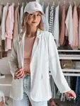 Marynarka damska one size oversize RESIDAL biała Dstreet