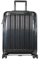 PIQUADRO SMALL TROLLEY MEN BLACK