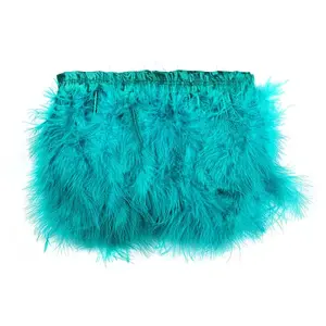 Turkey Feather Fringe Trimming