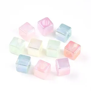 Transparent UV Plating Acrylic Beads