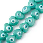 Evil Eye Resin Beads Strands