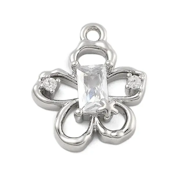 Bass Micro Pave Cubic Zirconia Pendants