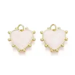 Brass & Enamel Pendants