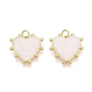 Brass & Enamel Pendants