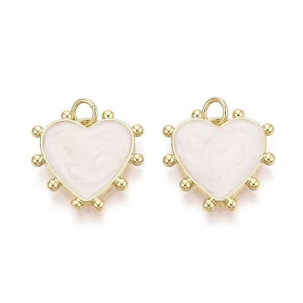 Brass & Enamel Pendants