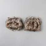 Women Velvet Cuffs Oversleeve Arm Gloves