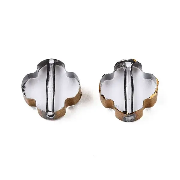 504Pcs Electroplated Glass Beads