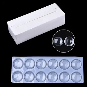 Transparent Glass Cabochons