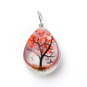 Transparent Glass Pendants