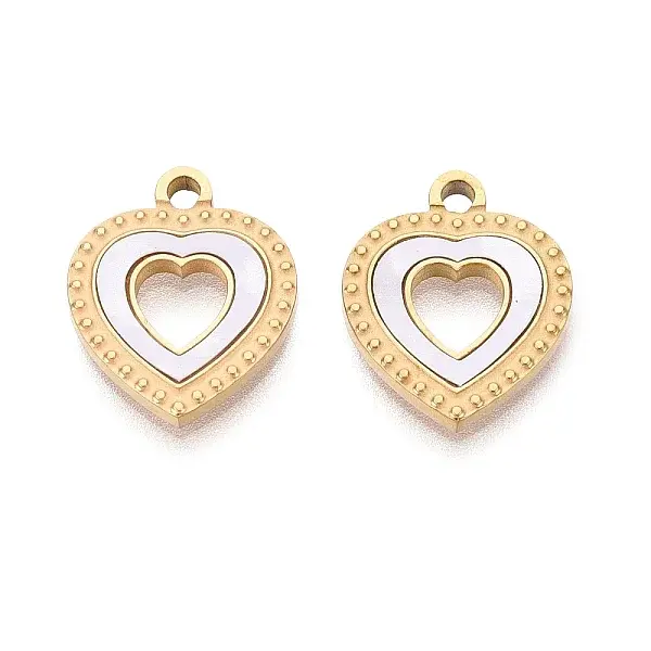 304 Stainless Steel Enamel Pendants