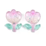 Transparent Epoxy Resin Flower Decoden Cabochons