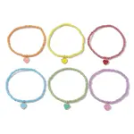 6Pcs Glass Seed Beaded Bracelets