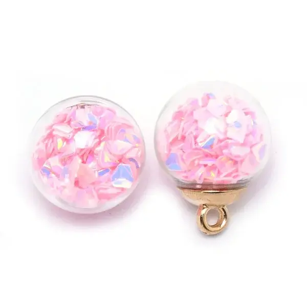 Transparent Glass Globe Pendants