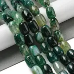 Natural Dragon Veins Agate Beads Strands