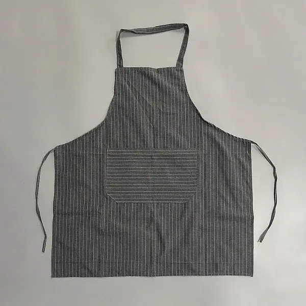 Stripe Cotton Sleeveless Apron