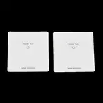 Smiling Face Paper Earrings Necklace Display Cards