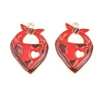 West Cowboy Theme Alloy Enamel Pendants