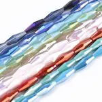 Electroplate Glass Beads Strands
