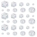 800Pcs 10 Styles AB Color Plated Electroplated Glass Beads Strands