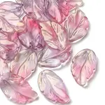 10Pcs Handmade Transparent Czech Lampwork Pendants