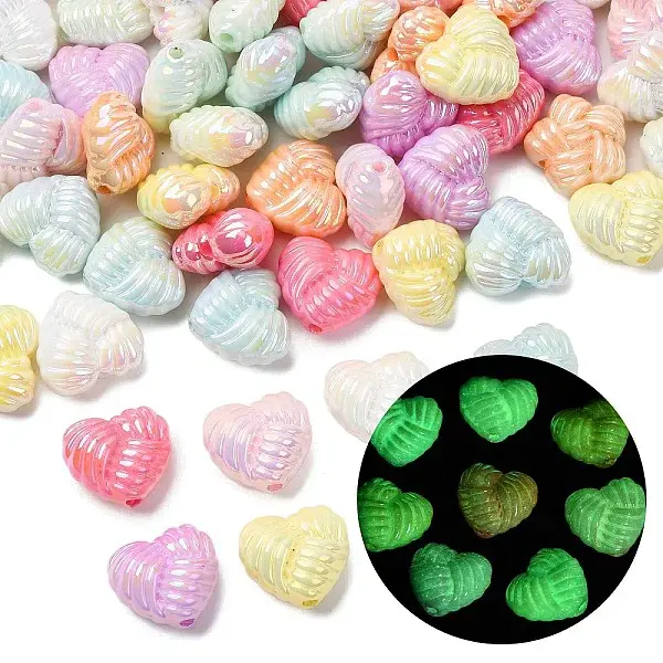 UV Plating & Luminous Opaque Acrylic Beads