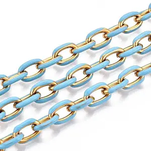 304 Stainless Steel Enamel Cable Chains