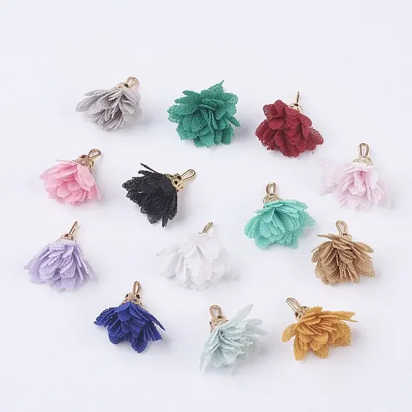 Cloth Flower Pendants Decoration
