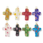 Handmade Millefiori Lampwork Pendants