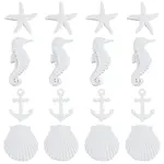 20Pcs 4 Styles Resin Cabochons