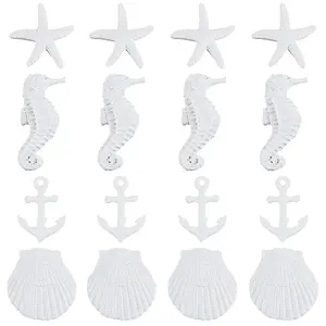 20Pcs 4 Styles Resin Cabochons