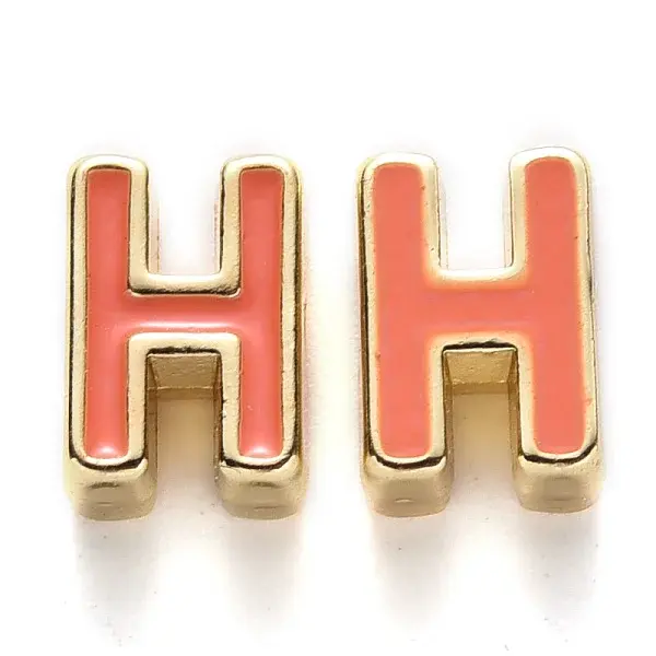 Rack Plating Alloy Enamel Beads