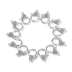 Transparent Plastic Lobster CLaw Clasps