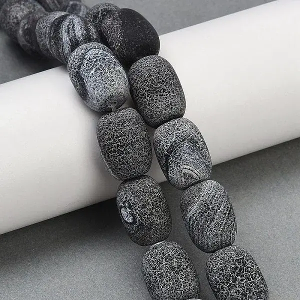 Natural Weathered Agate Beads Strands