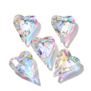 AB Color Plated Glass Pendants