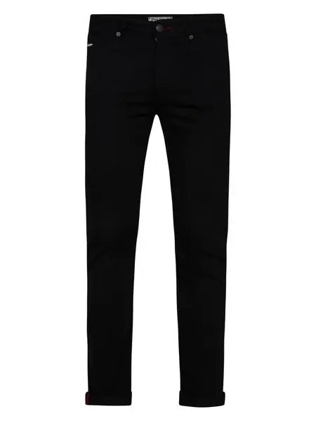 Petrol Industries Džínsy 'Seaham Classic'  čierny denim