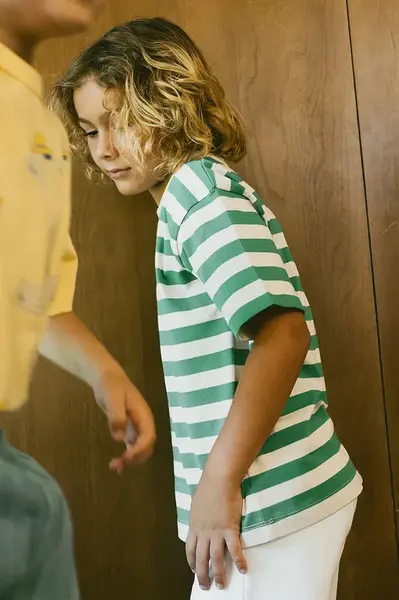 Dětské bavlněné tričko Tinycottons STRIPES TEE