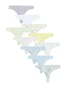 Next Tangá  svetlomodrá / žltá / svetlosivá / svetlozelená / šedobiela / biela ako vlna